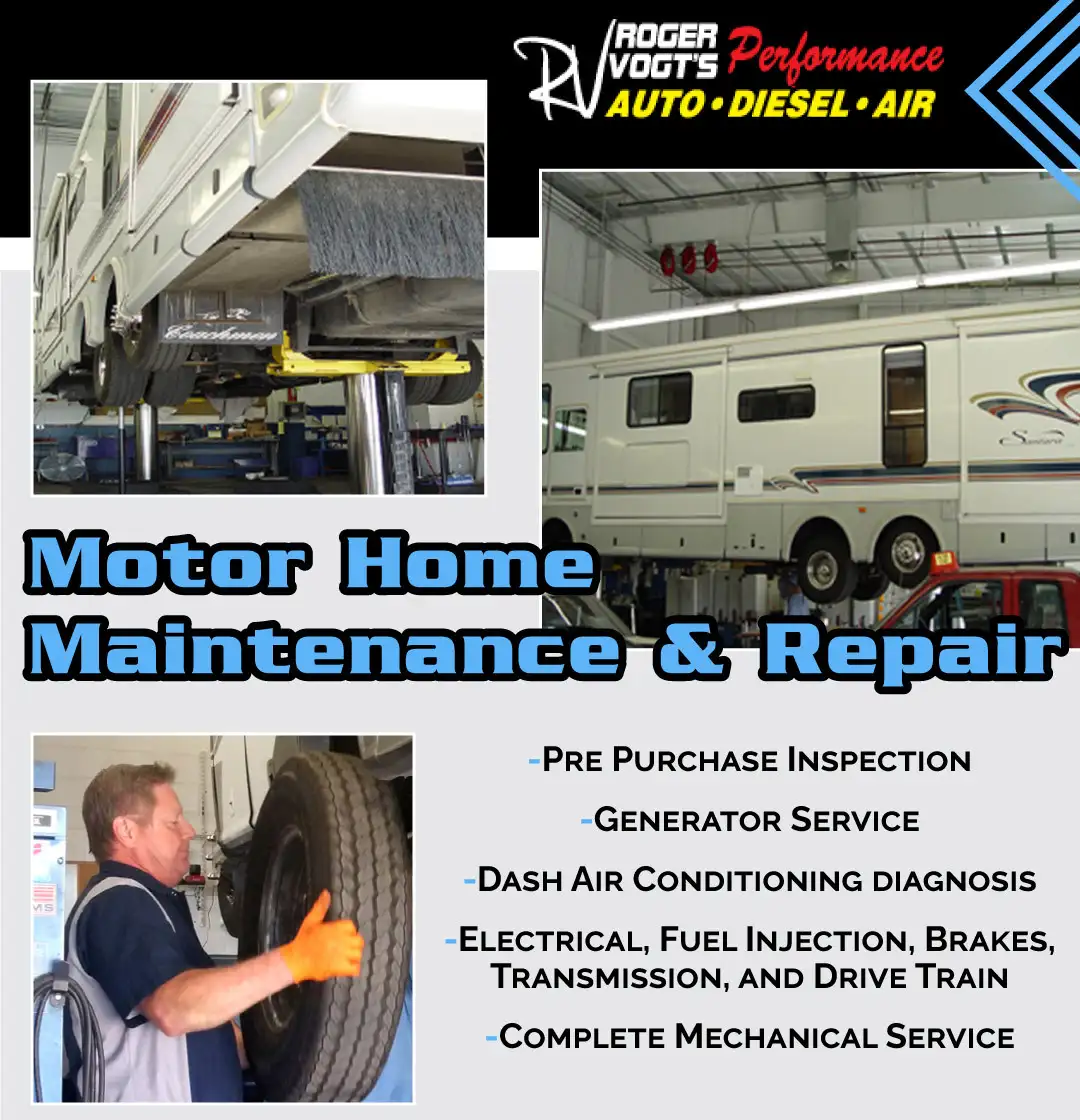 Motorhome Repair In Visalia, CA